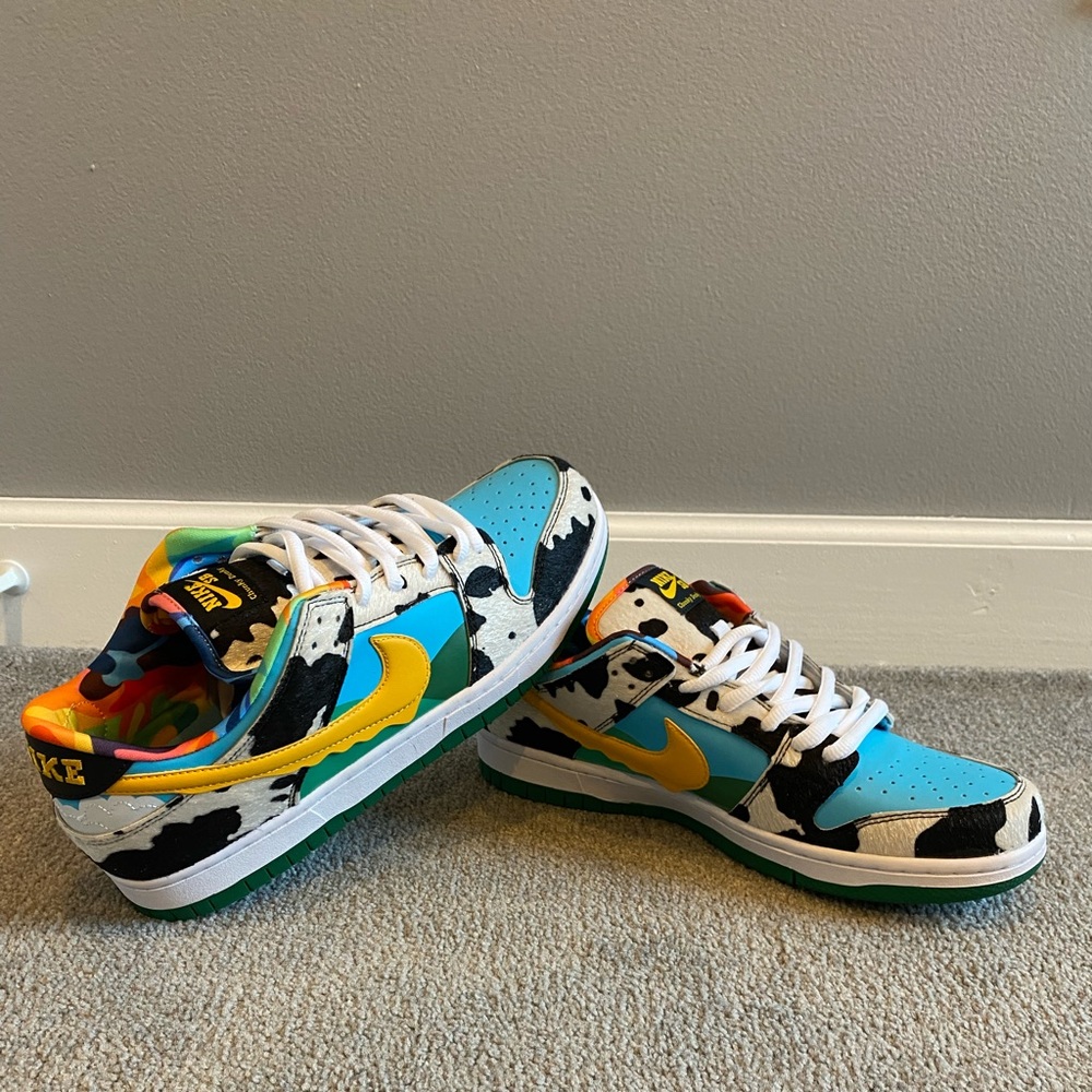 New Nike zoom air mens size 12 Ben and Jerry’s chunky dunkys reps
